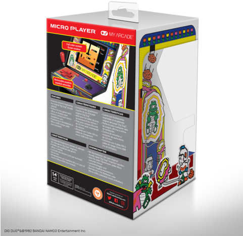 Dig Dug™ Micro Player™ - Video Game (480x480), Png Download