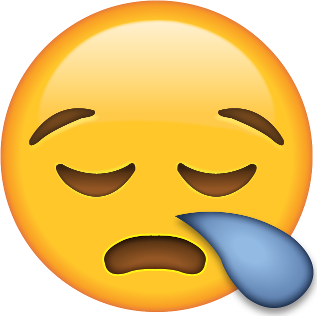 Download Ai File - Sleeping Emoji (640x640), Png Download