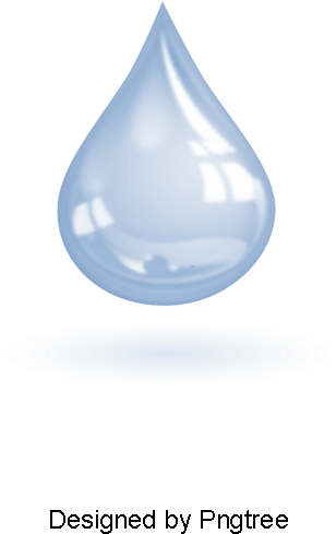 Blue Water Drops Vector, Water, Drop, Blue Water Drop - Drop (800x800), Png Download