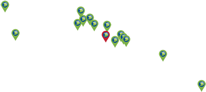 Map-pointers - Graphic Design (600x300), Png Download