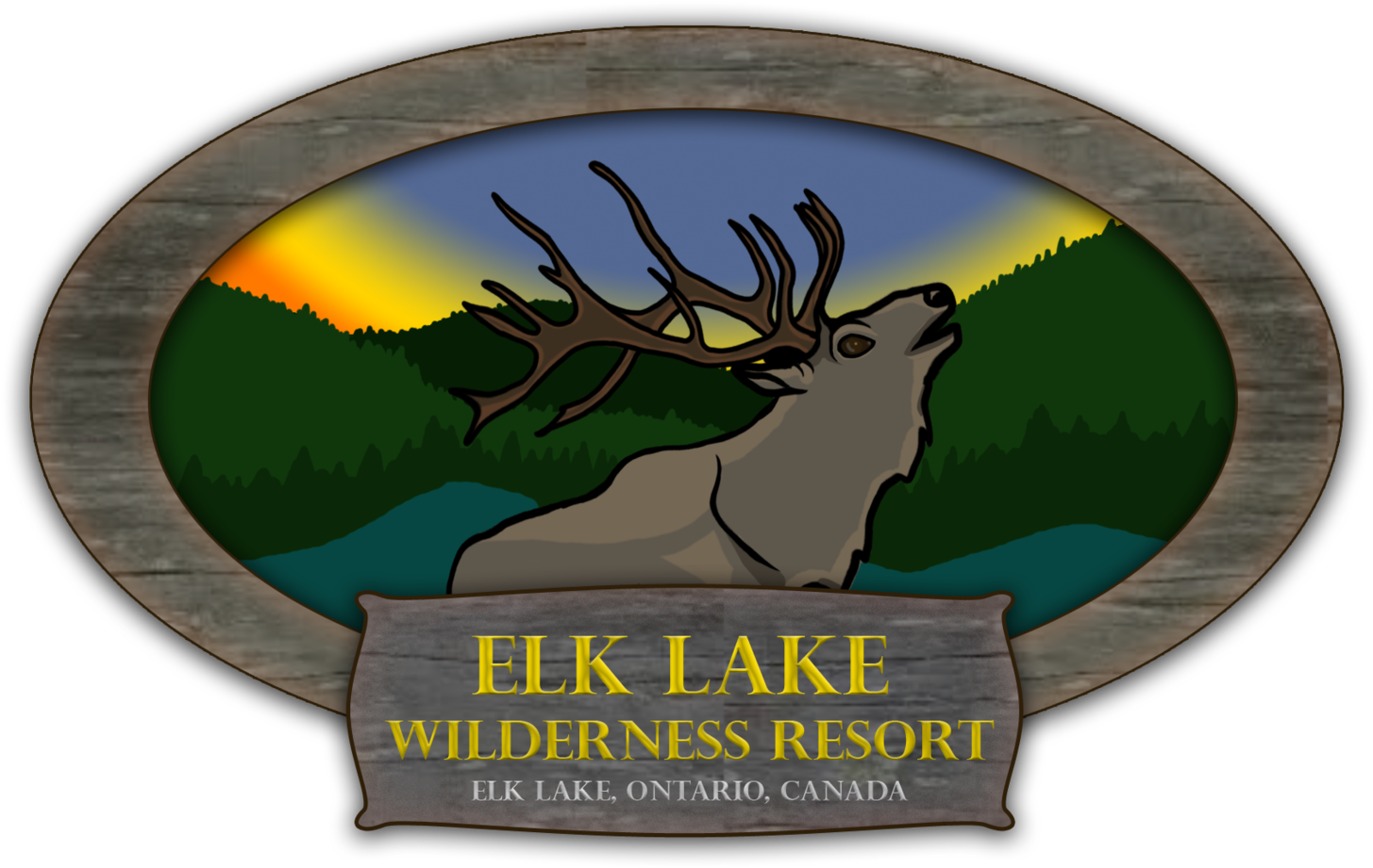 Elk Lake Wilderness Resort (1500x927), Png Download