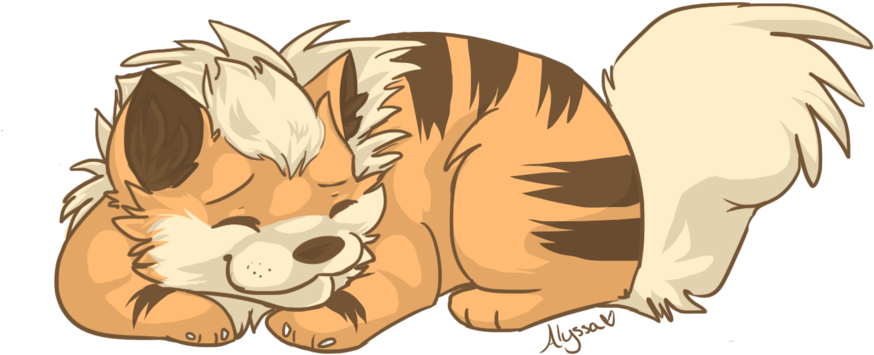 Growlithe Chibi By Snookiepup-d4r3orv - Growlithe Chibi (900x471), Png Download