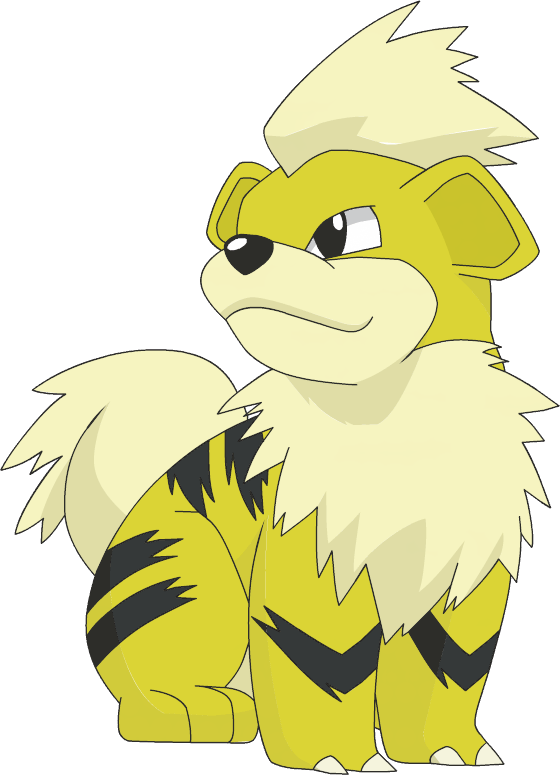 Shiny Growlithe Ag - Pokemon Growlithe (560x775), Png Download