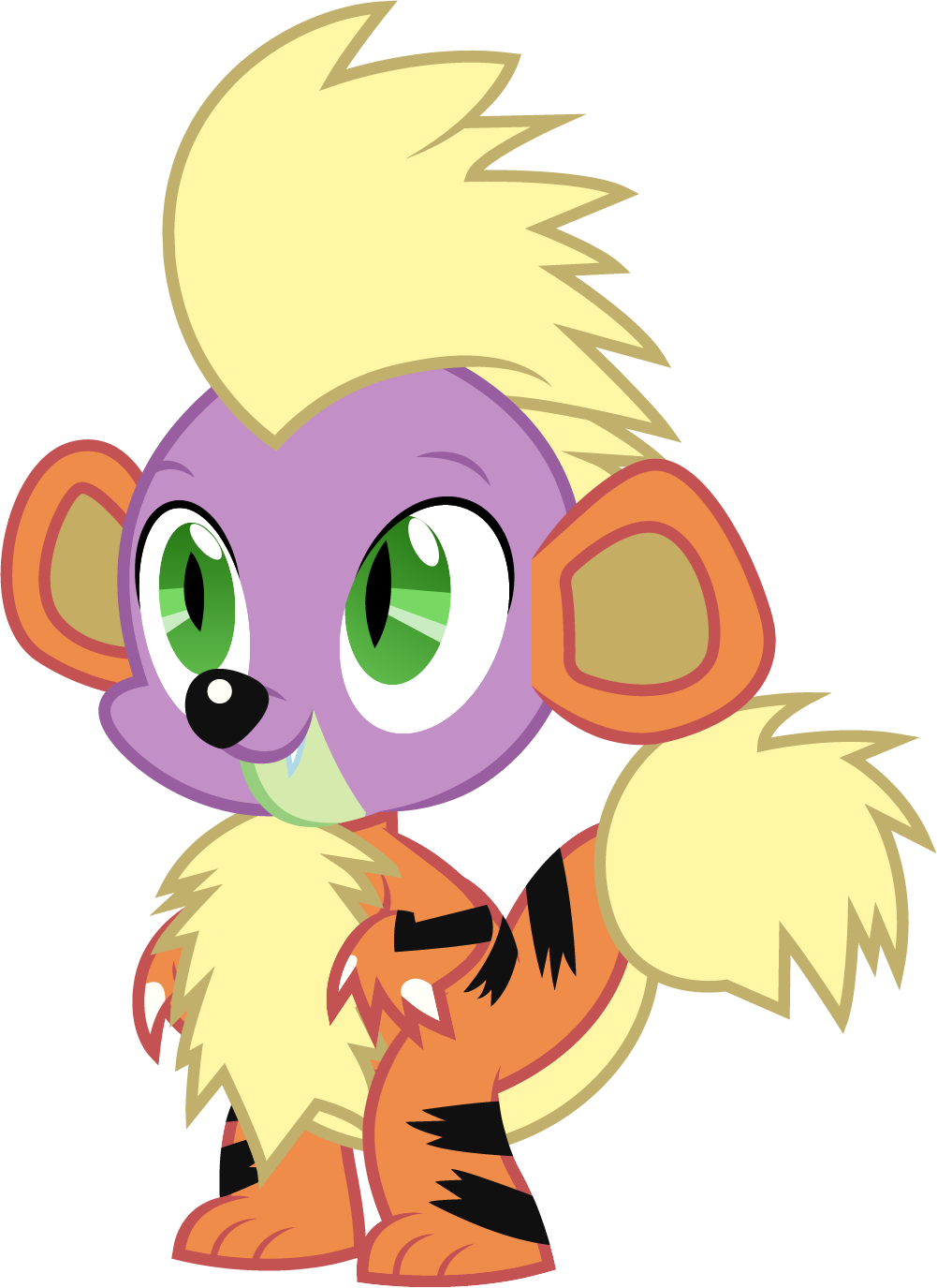 Spike As Growlithe By Cloudyglow-dbktv08 - Growlithe (1001x1375), Png Download