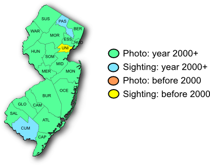 Nj Range Map-question Mark - Orange County Nj (415x326), Png Download