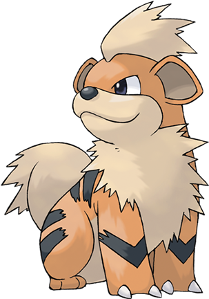 Miyazaki Drawing Original - Pokemon Growlithe (475x475), Png Download