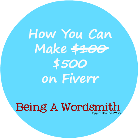 How You Can Make $500 On Fiverr By Being A Wordsmith - Fiverr (675x505), Png Download