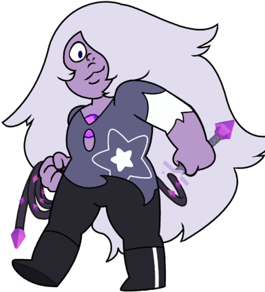 File - Amethyst-arc - Steven Universe Amethyst Regeneration (421x479), Png Download