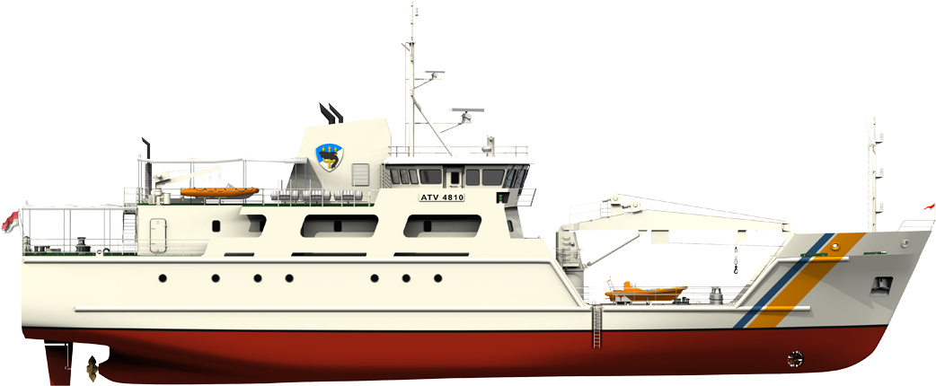 Perfect Buoy Boat For Buoy Handling And Other Maintenance - Buoy Laying Vessel (1300x575), Png Download