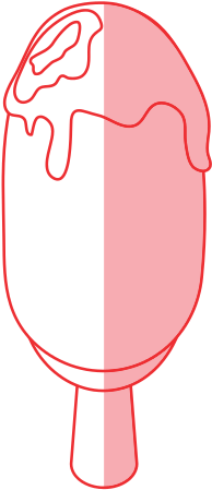 Popsicle Icon Design - Icon Design (550x550), Png Download
