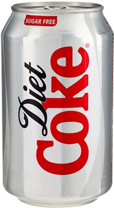 Product Information - Diet Coca Cola 330ml (373x445), Png Download
