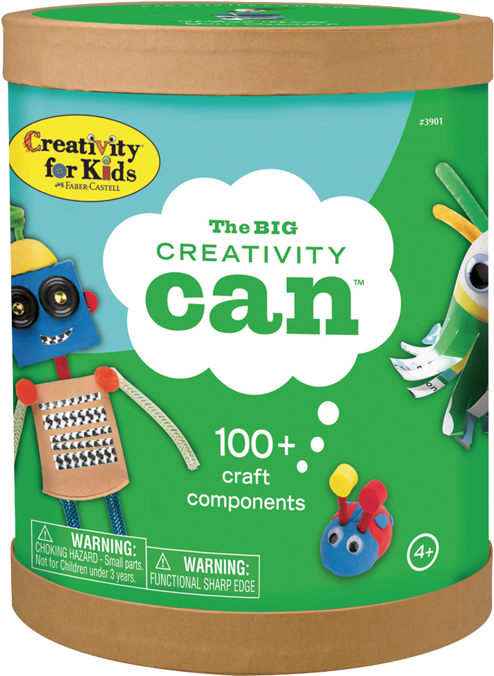 Creativity For Kids The Big Creativity Can (1000x1000), Png Download
