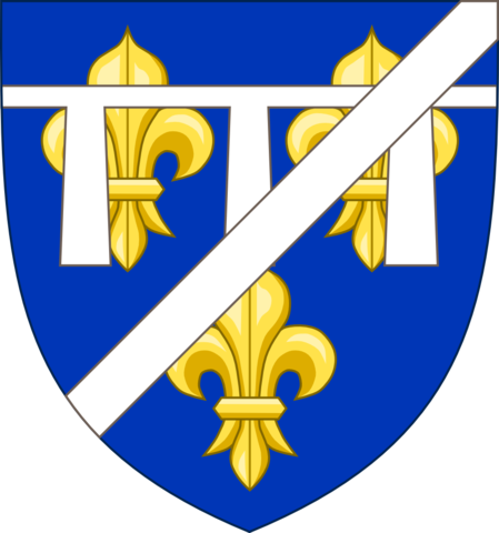 224 × 240 Pixels - Fleur De Lis Shield (449x480), Png Download