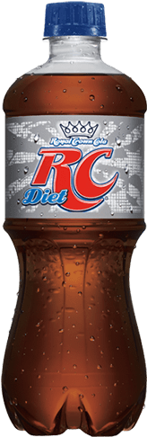 Rc Cola Diet - Rc Cola 20 Oz (250x500), Png Download