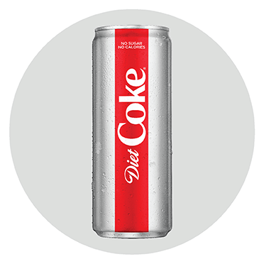 Diet Coke Slim Can (372x372), Png Download