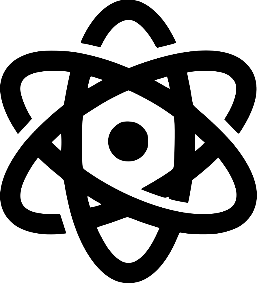Nuclear Atom Molecule Comments - Neutron Logo In Png (890x980), Png Download