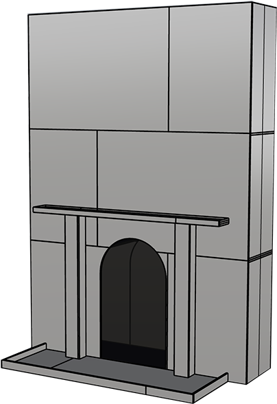 Camilla Wills Montague - Hearth (517x640), Png Download