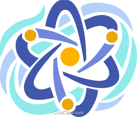 Nuclear Energy Symbol Royalty Free Vector Clip Art - Simbolo Da Energia Nuclear (480x410), Png Download