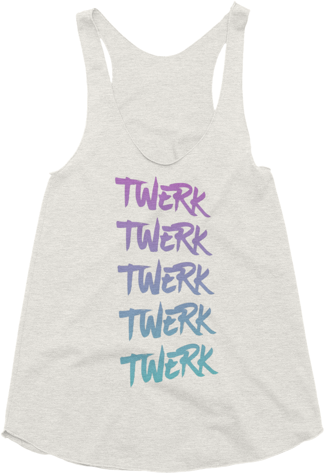 Twerk X5 Racerback Tank - Spunkypineappleco Kreuzfahrt Schiff Shirts - Meere (1000x1000), Png Download