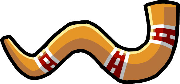 Shofar - Shofar Clipart Png (586x276), Png Download