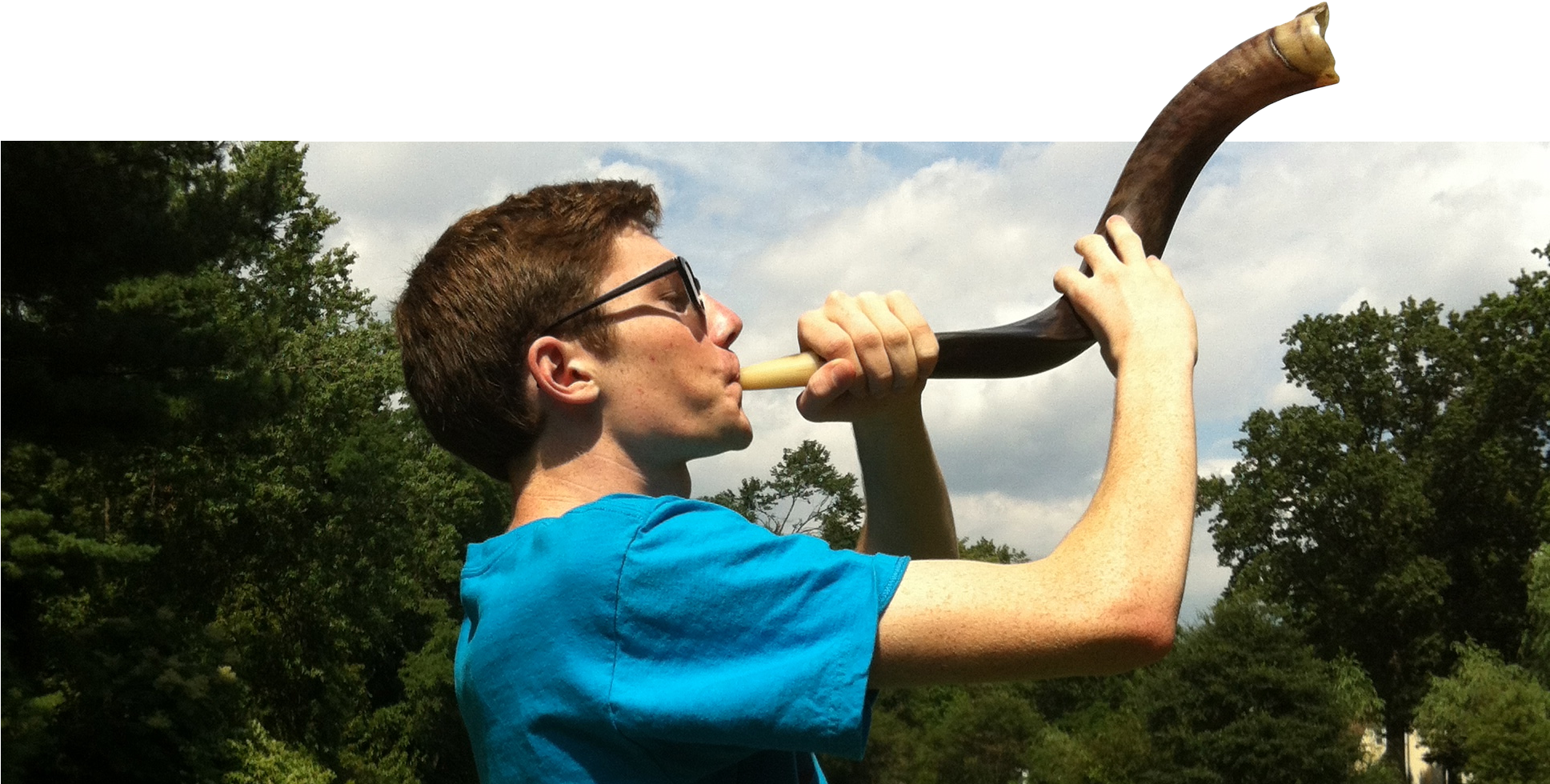 Days Of Awe - Shofar (1936x1200), Png Download