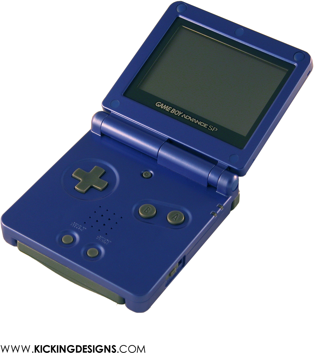 Nintendo Gameboy Advance System - Old Nintendo Game Boy Sp (1024x1148), Png Download