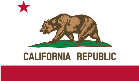 Click And Drag To Re-position The Image, If Desired - California Flag (583x700), Png Download
