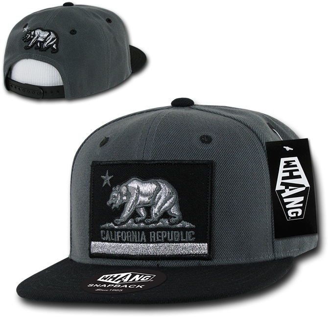 Whang California Republic Cali Flag Snapbacks Hat Hats - Hecho En Mexico Cap (700x700), Png Download