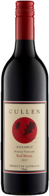 2017 Mangan Vineyard Red Moon - Glass Bottle (180x689), Png Download