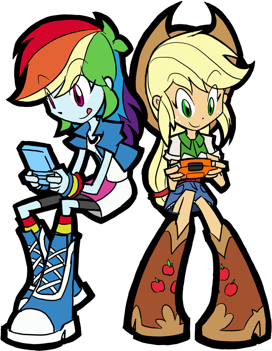 Rvceric, Clothes, Denim Skirt, Equestria Girls, Gameboy - My Little Pony Equestria Girls Dash (1000x1300), Png Download