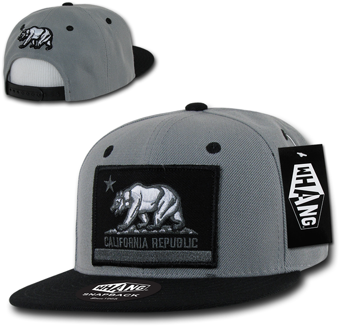 This Button Opens A Dialog That Displays Additional - Whang California Republic Cali Flag Snapbacks Hat Hats (700x700), Png Download