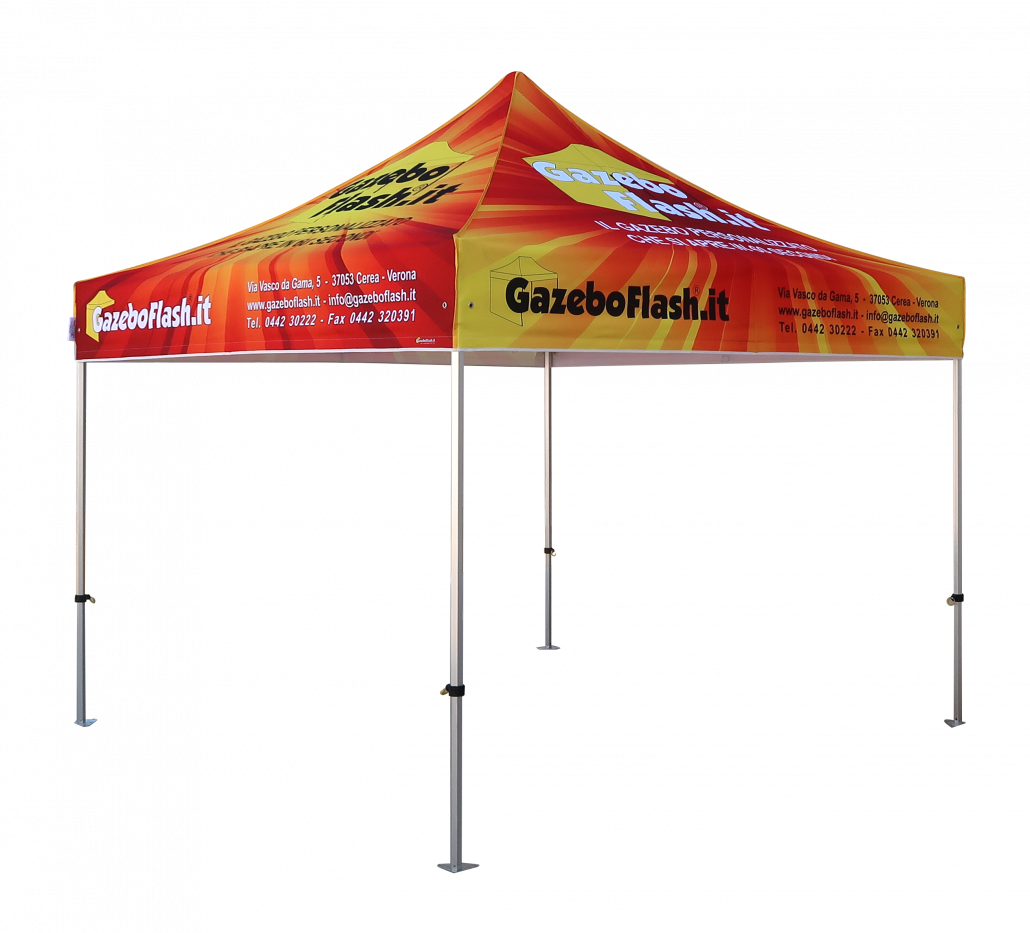Gazebo Pieghevole Personalizzato - Gazebo (1030x933), Png Download