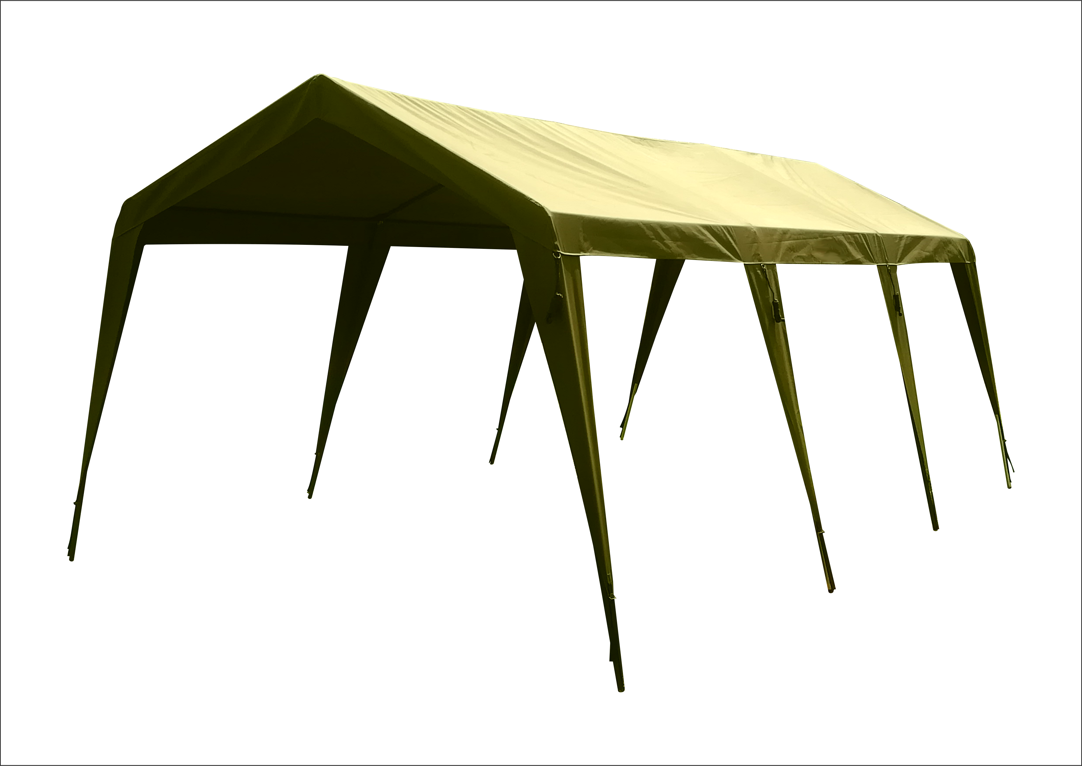 Gazebo Only Canvas Large Hippo 3x6x2 - Canvas (3510x2484), Png Download