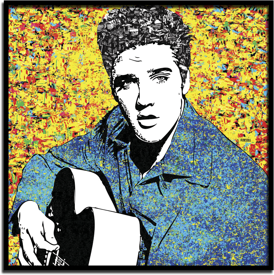 Elvis Presley (981x989), Png Download
