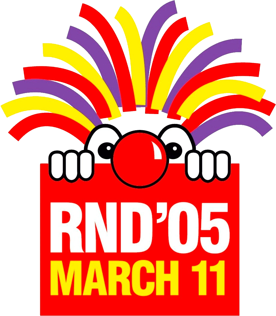 Red Nose Day 2005 - Red Nose Day Logo 2003 (921x1053), Png Download