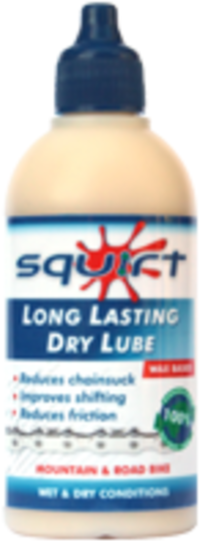 Squirt Dry Lube - Squirt Long Lasting Dry Lube - 120ml Bottle (550x1127), Png Download