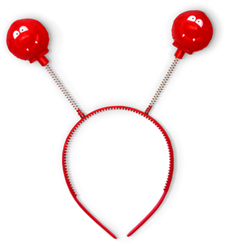Join In The Red Nose Day Fun With This Novelty Headband - Red Nose Day Headband (615x615), Png Download