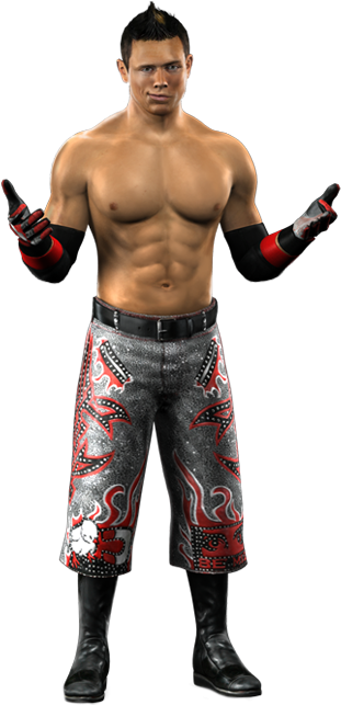 Svr2010 Render Themiz - Wwe Smackdown Vs Raw 2010 The Miz (350x650), Png Download