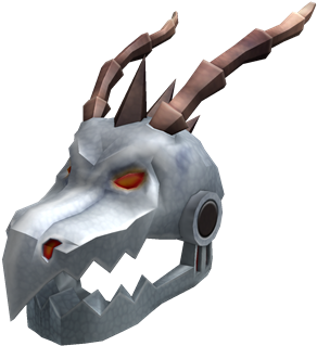 Robot Dragon Head - Mask (420x420), Png Download