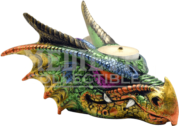 Dragon Head Candle Holder - Design Dragon Head (630x630), Png Download