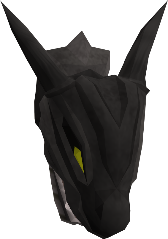 Dragon Head Detail - Black Dragon Head Png (566x803), Png Download