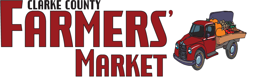 Clarke County Farmers' Market (1075x333), Png Download