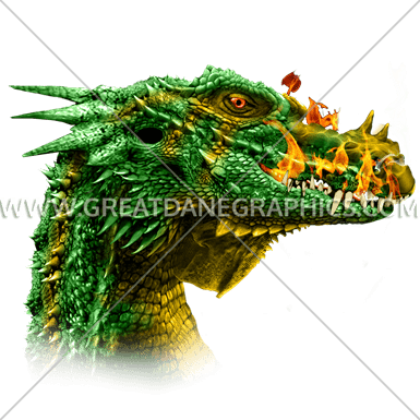 Dragon Head - Retroplanet - Nerd Cave Dragon (385x385), Png Download