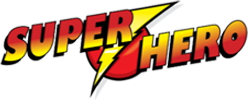 Super Hero Logos Png - Super Hero Logo Png (667x246), Png Download