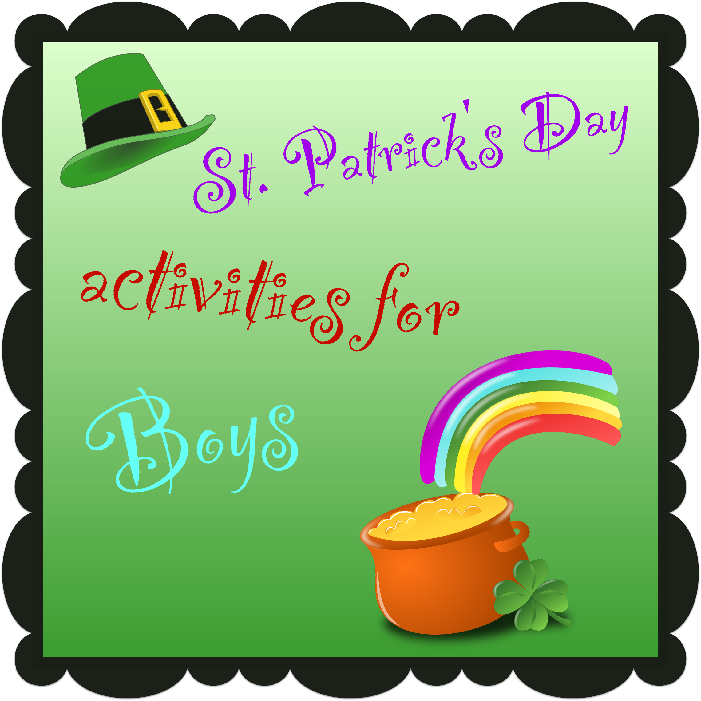 Patrick's Day Activities For Boys - Saint Patrick's Day (2280x2280), Png Download