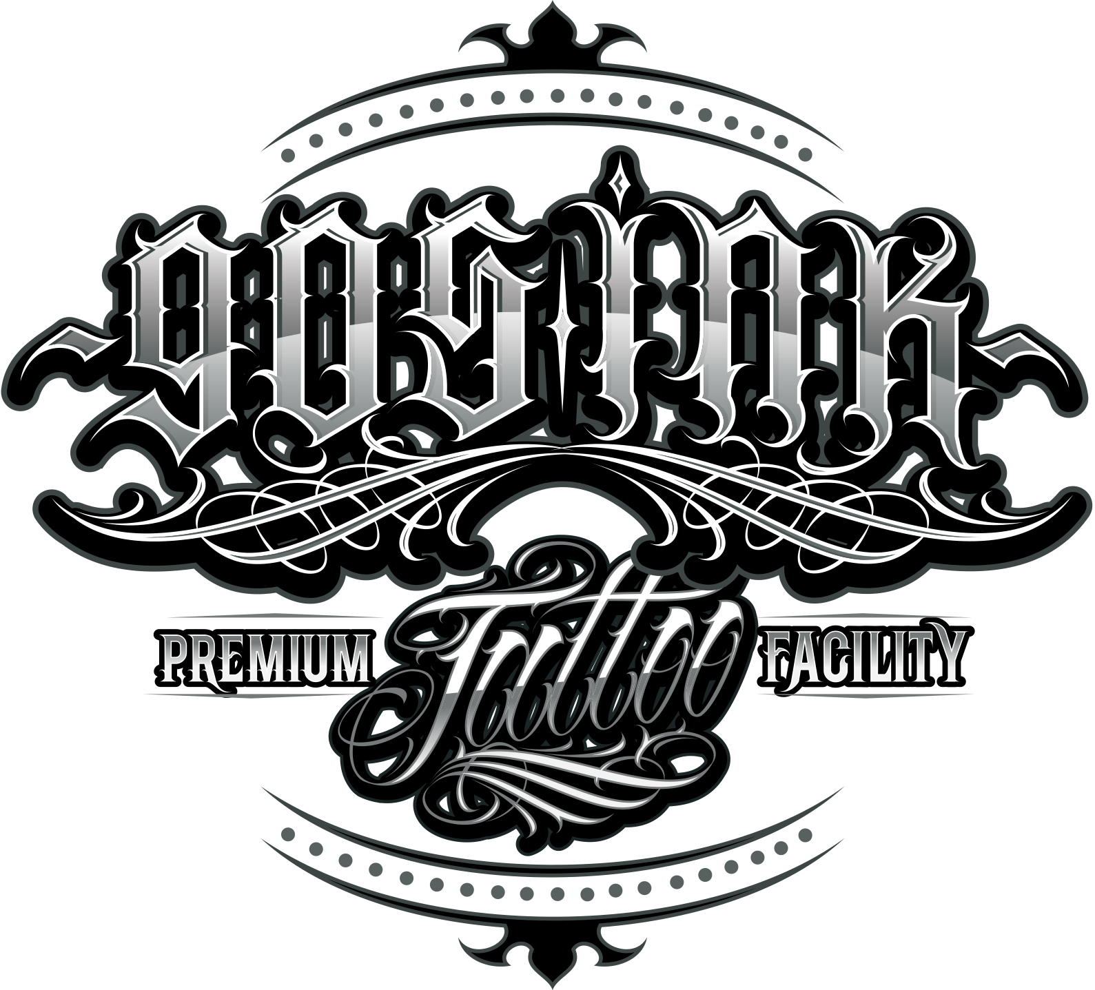 Logo - Machine Tattoo Png Logos (1589x1437), Png Download