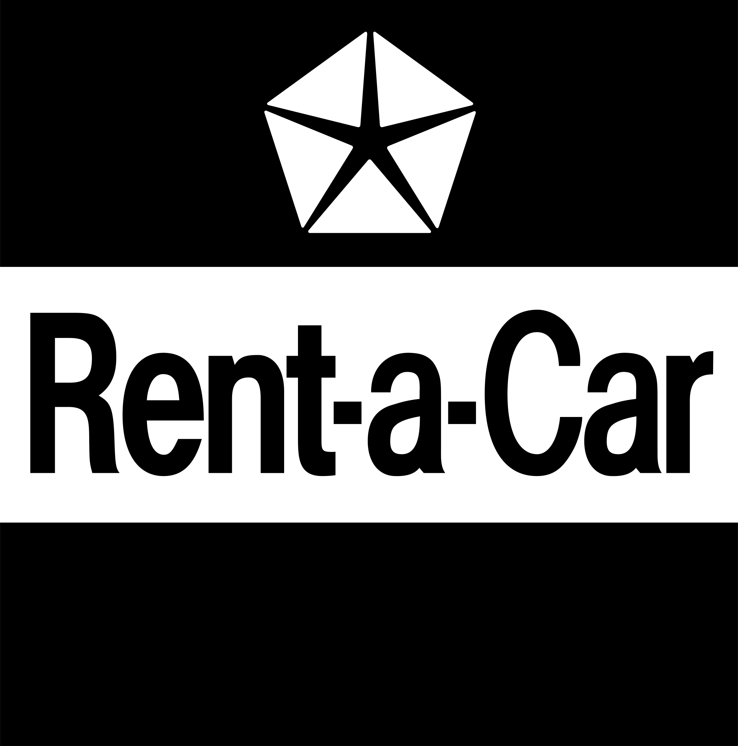 Chrysler Rent A Car Logo Png Transparent - Neoplex Fivestar Auto Logo Traditional Flag Colour: (2400x2426), Png Download