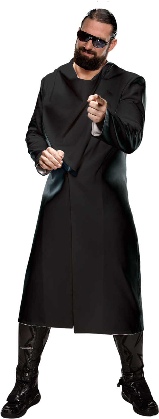 Damien Mizdow - Miz & Damien Mizdow Png (551x1448), Png Download