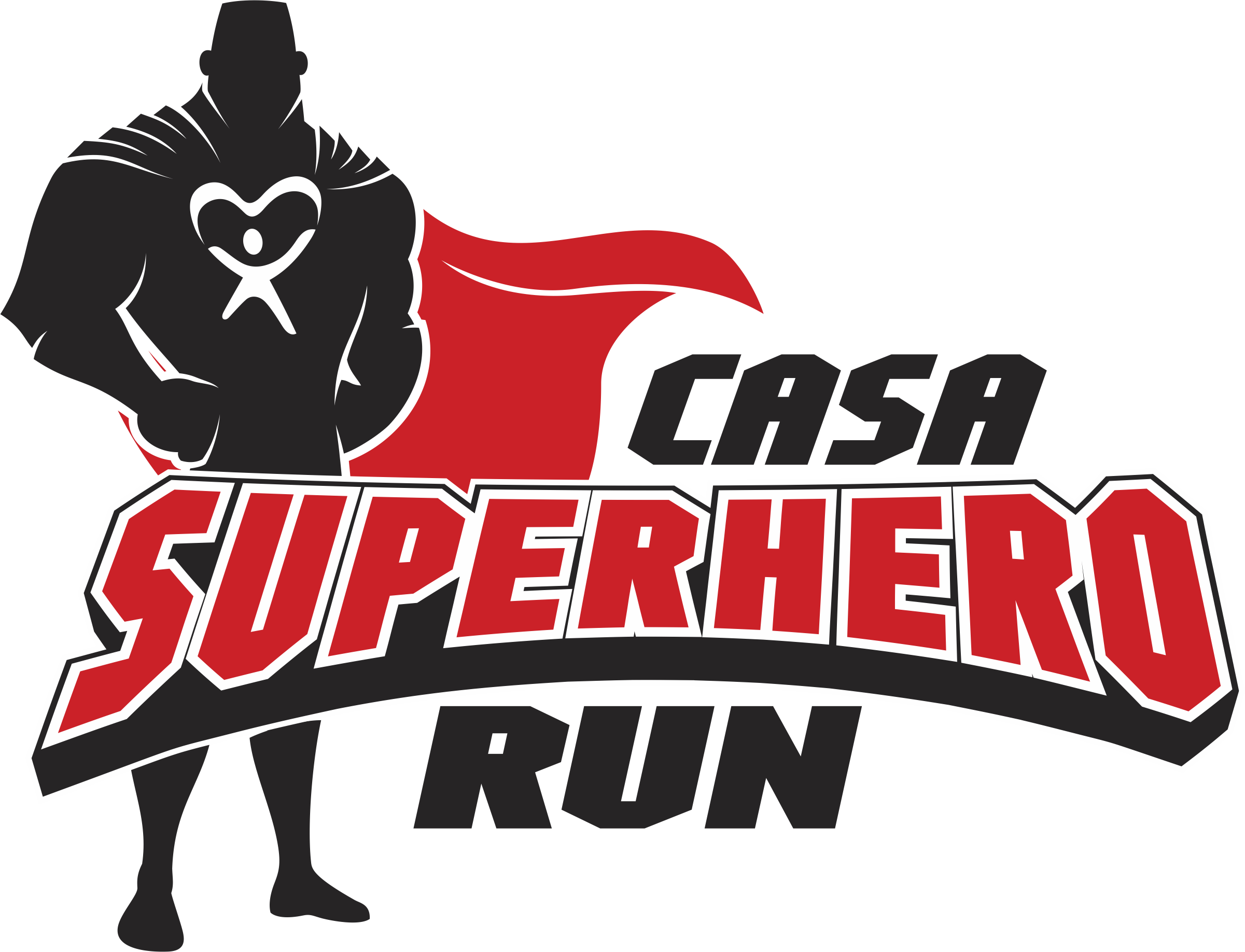 2018 Casa Superhero Run - Court Appointed Special Advocates (2401x1836), Png Download