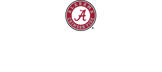 Buffalo Wild Wings® Collegiate Collection - University Of Alabama - Logo 10 Poster Print (24 X (525x233), Png Download
